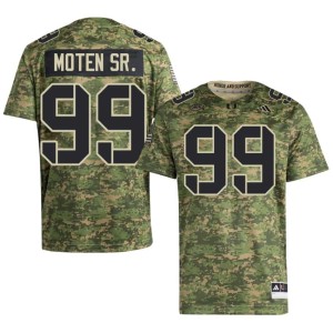 Camo Mens College Football #99 Embroidery Ahmad Moten Sr. Miami Jerseys 359762-956