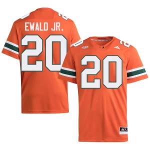 Orange Men's #20 College Football Miami Game Chris Ewald Jr. Jerseys 626658-951