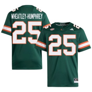 Green Men's UM Stitched College Football #25 Chris Wheatley-Humphrey Jerseys 491475-763