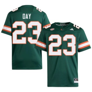 Green Dylan Day College Football Men #23 Miami of Florida 2026 Jersey 960285-556