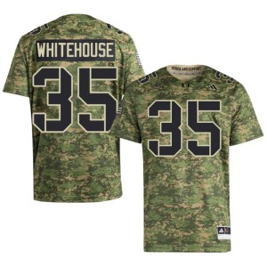Camo College Football Stitched Mens University of Miami Jack Whitehouse #35 Jerseys 783828-611