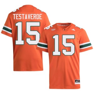 Orange Men's #15 College Football Judd Anderson Alumni Miami Jersey 409591-934