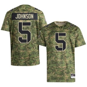 Camo #5 Mens Andre Johnson College Football Canes NCAA Jerseys 433779-542