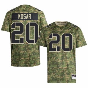 Camo #20 College Football University of Miami University Bernie Kosar Men's Jerseys 441958-203