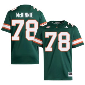 Green Bryant McKinnie Men's Game UM #78 College Football Jersey 747185-359