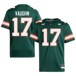 Green Cam Vaughn #17 The U College Football Embroidery Mens Jersey 666442-961