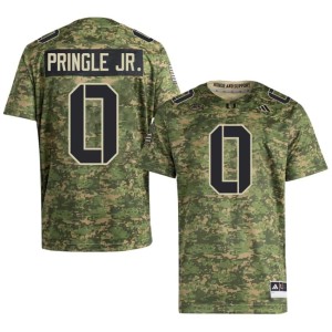 Camo Stitched UM Hurricanes Mens College Football #0 Girard Pringle Jr. Jerseys 727515-998