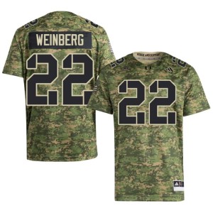 Camo #22 Mens Canes Jake Weinberg High School College Football Jersey 894181-101