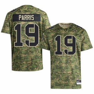 Camo Miami of Florida Mens College Football Alumni #19 Milan Parris Jersey 473644-793