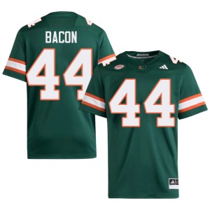 Green Men College Football Limited Tyson Bacon UM Hurricanes #44 Jersey 450689-529