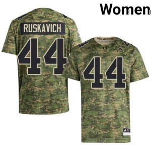 Camo College Football Womens Owen Ruskavich Miami #44 NCAA Jerseys 601685-902