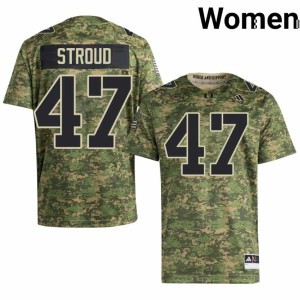 Camo #47 Women's Stone Stroud Miami College Football NCAA Jersey 904376-269