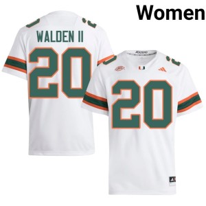 White #20 UM Limited College Football Women's Terrell Walden II Jersey 564209-150