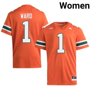 Orange High School #1 The U College Football Women Cam Ward Jersey 567173-679