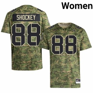 Camo Women's College Football #88 Player University of Miami Jeremy Shockey Jersey 912086-866