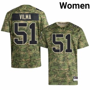 Camo Jonathan Vilma Women's #51 The U College Football Replica Jerseys 354655-355