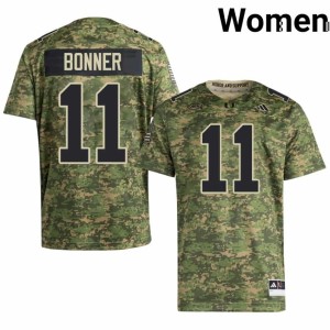 Camo Womens Miami Hurricanes Official College Football Kamal Bonner #11 Jerseys 104911-936