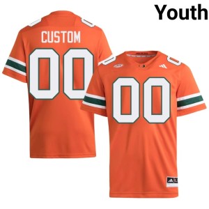 Orange Custom 2026-27 The U #00 Youth College Football Jerseys 230846-864