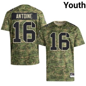 Camo Ja'Boree Antoine Youth College Football University #16 Miami of Florida Jerseys 715837-818