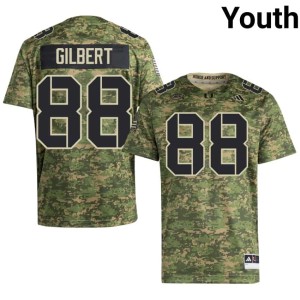 Camo Alumni Luka Gilbert Youth #88 College Football The U Jersey 293215-828