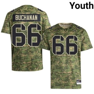 Camo Canes Max Buchanan University Youth College Football #66 Jerseys 835803-772