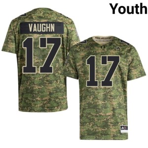 Camo College Football Cam Vaughn 2026-27 Miami #17 Youth Jersey 675004-595