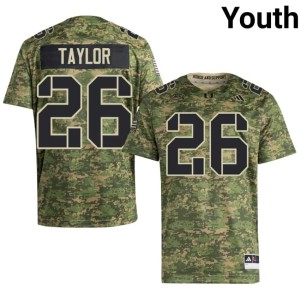 Camo College Football #26 Youth UMiami Hurricanes Sean Taylor Replica Jerseys 162897-462