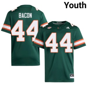 Green UM Youth College Football #44 Tyson Bacon Stitched Jerseys 984291-593