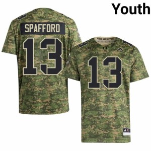 Camo Youth #13 UM College Football Vance Spafford High School Jerseys 685180-754