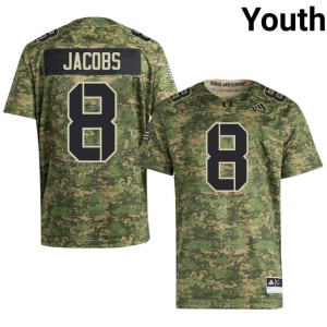 Camo Youth Game #8 Vandrevius Jacobs Miami College Football Jerseys 142832-953