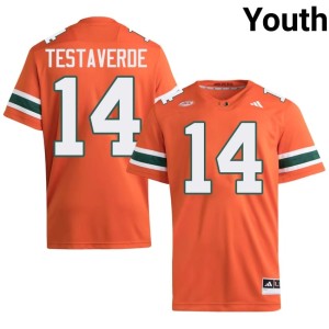 Orange Hurricanes College Football Youth 2026-27 Vinny Testaverde #14 Jersey 814637-277
